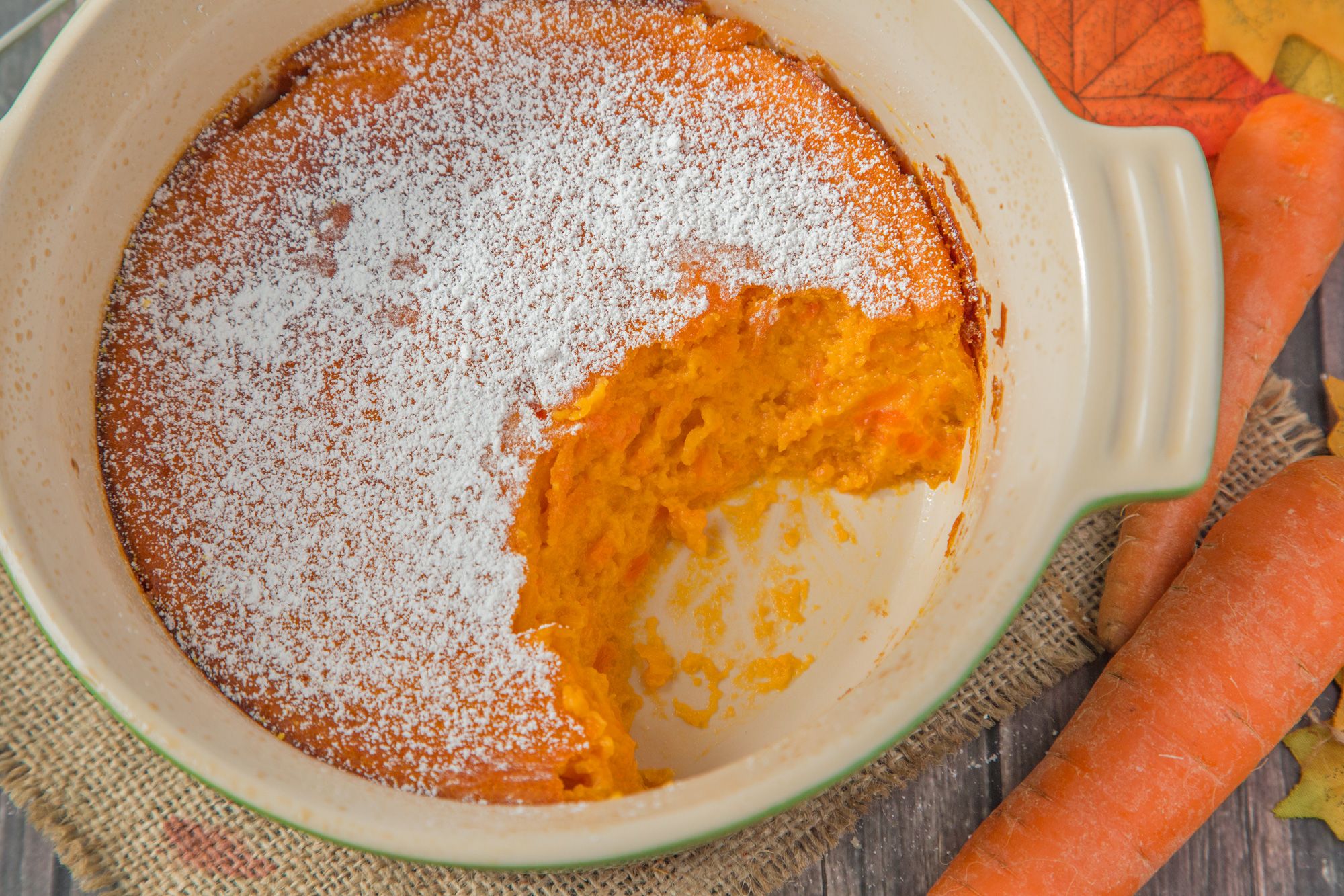Velmi zdravý a chutný mrkvový pudink: recept a podrobný návod na přípravu