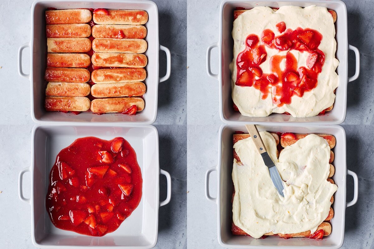 Recept na tiramisu s jahodami a jogurtem: neobvyklý a lehký dezert pro horké dny