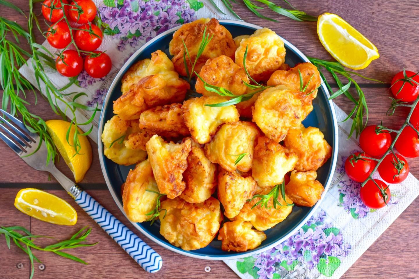 Jak chutnají nugety z kedlubnu s citronovou omáčkou