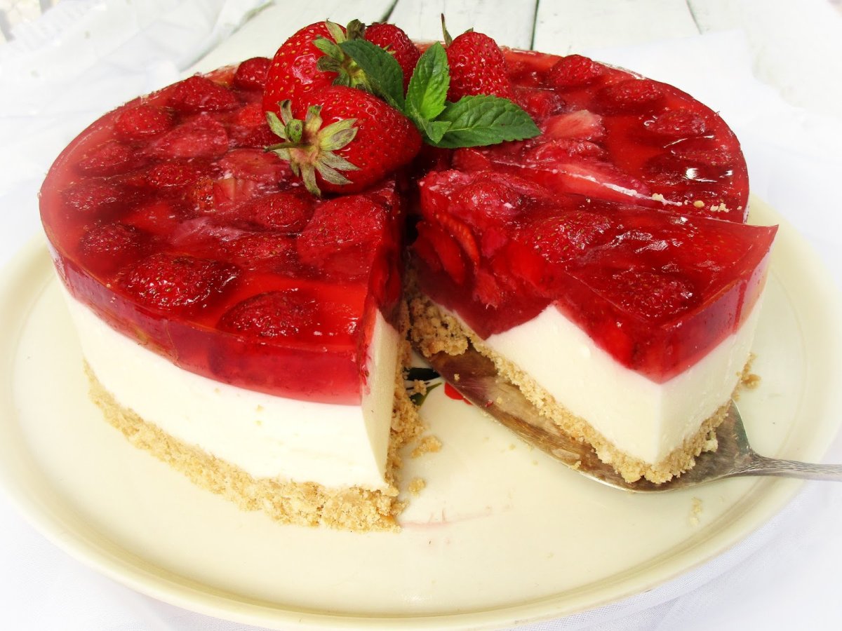 Studený cheesecake s mascarpone