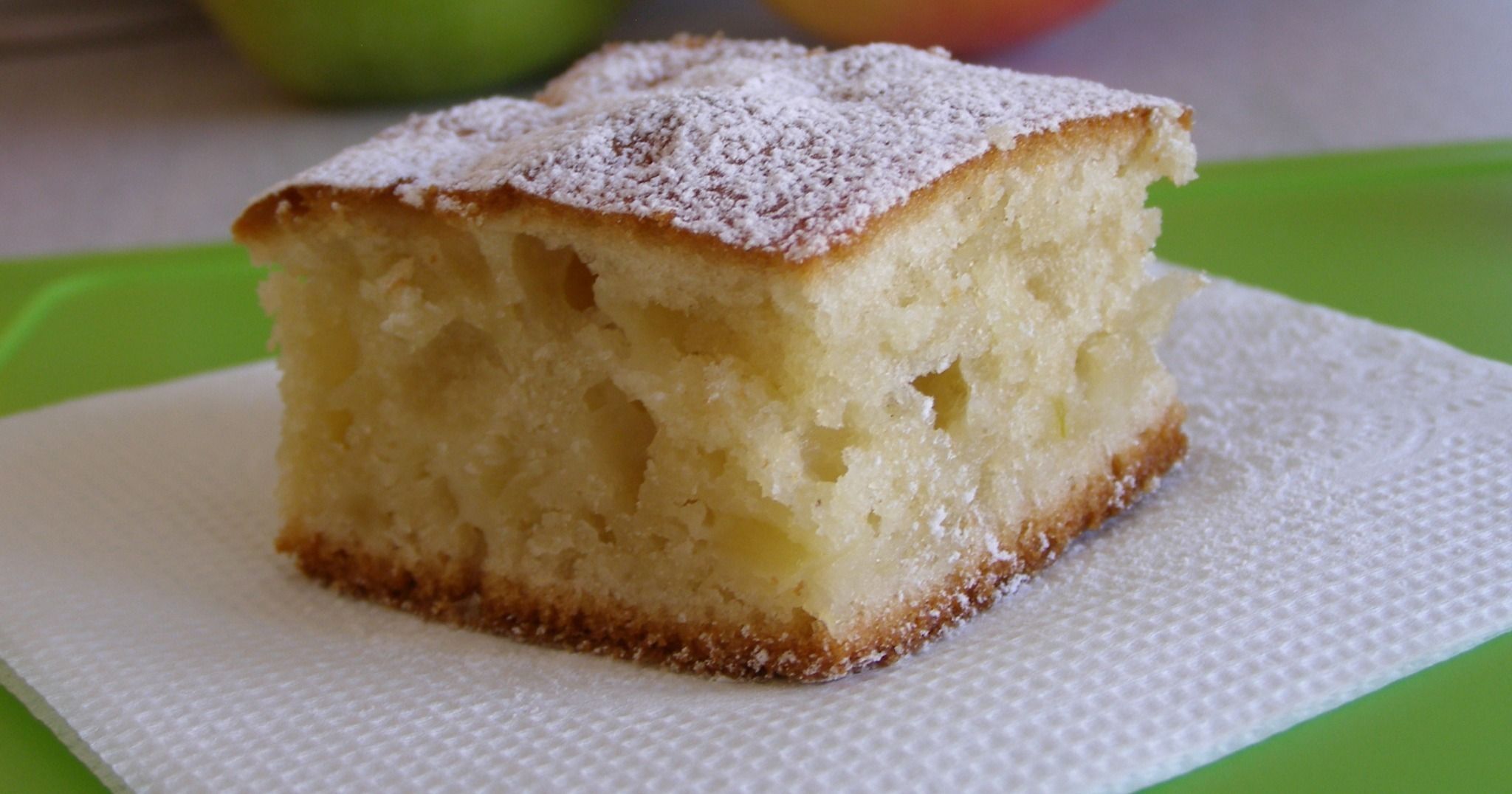 „Tortina delle suore“ (Tortina delle suore) – typický italský recept na velmi nadýchaný koláč bez mouky a droždí